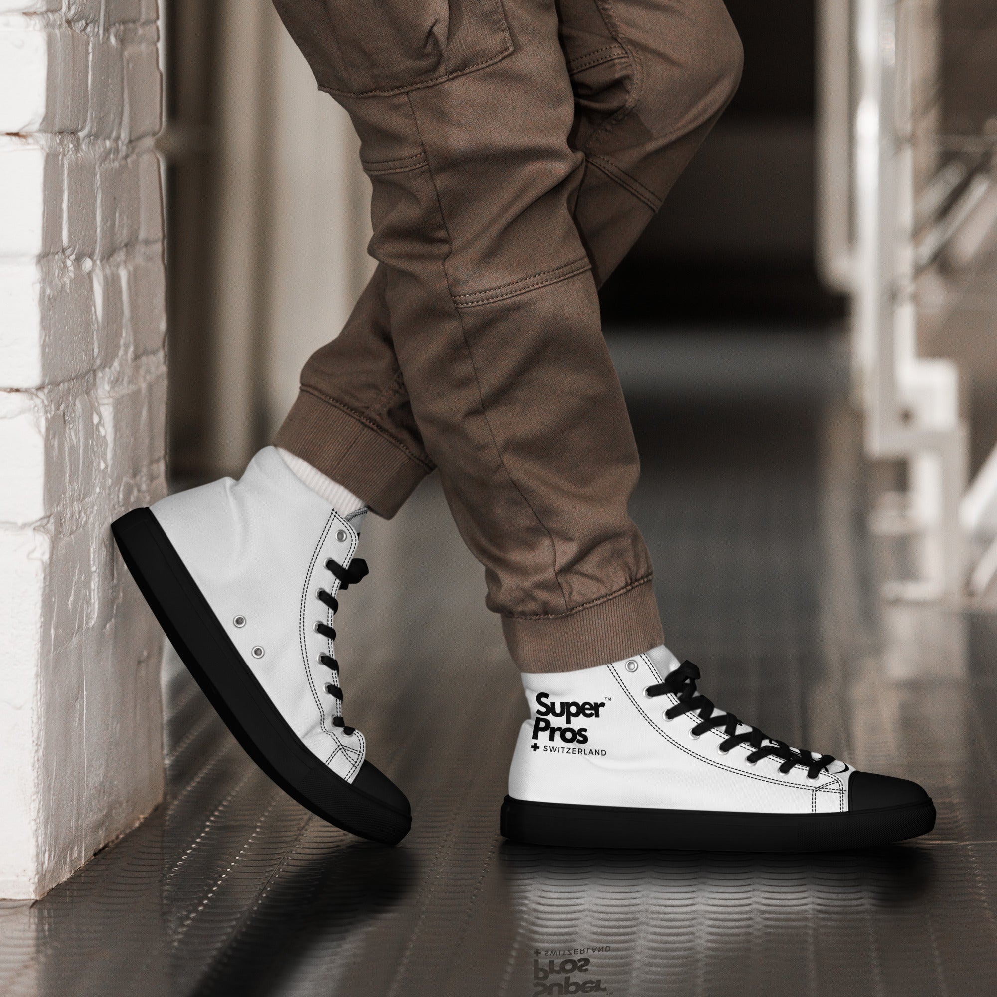 High top canvas shoes online