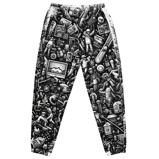 Unisex B&W track pants - SuperPros